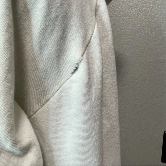 Los Angeles Kings Touch by Alyssa Milano Cream Weekend Raglan Pullover Hoodie - Picture 6 of 9